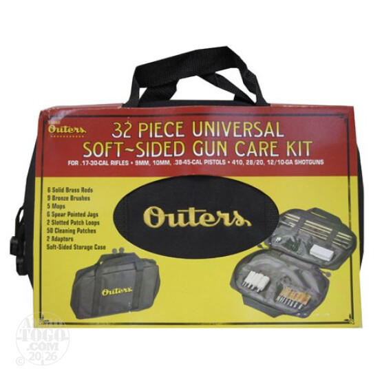 1 - Outers 32-Piece Universal Soft Sided Gun Care Kit
