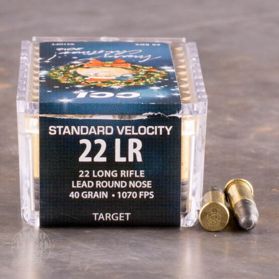 500rds -22 LR CCI Christmas 2016 Gift Pack 40 Grain LRN Ammo
