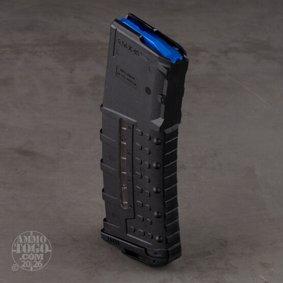 1 - Leapers UTG AR-15 Window 30rd Black Polymer Magazine
