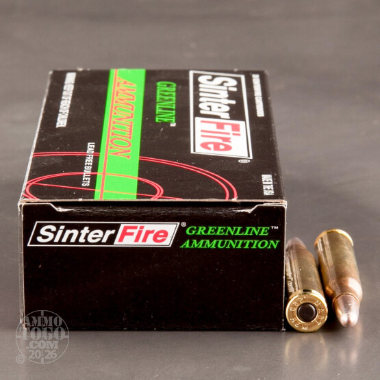 20rds - 223 Rem SinterFire Greenline 45gr. Frangible Ammo