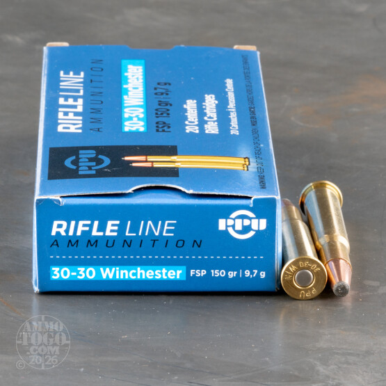 20rds - 30-30 Prvi Partizan 150gr. SP Ammo