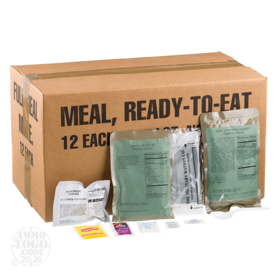 12 - The Military Ration Co. Meals, Ready-to-Eat (MREs)