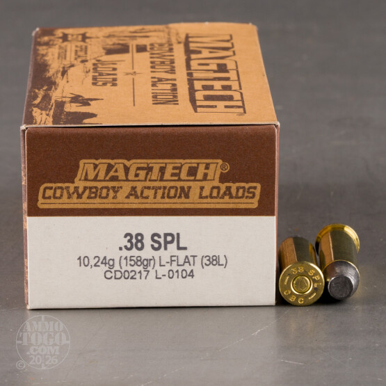 1000rds – 38 Special Magtech Cowboy Action 158gr. LFN Ammo