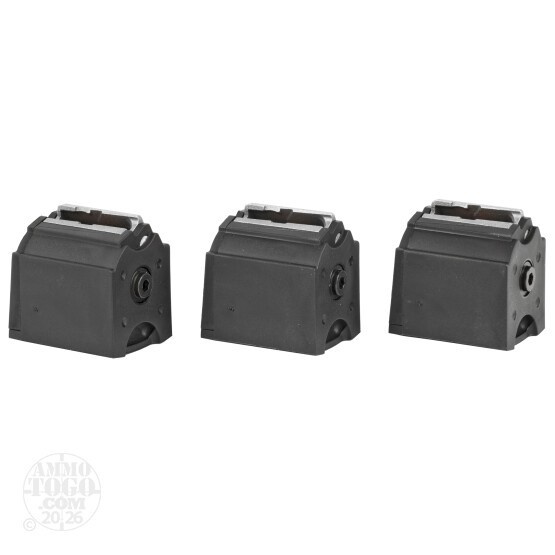 Ruger 10/22 10rd Black Polymer Magazines - 3 Pack