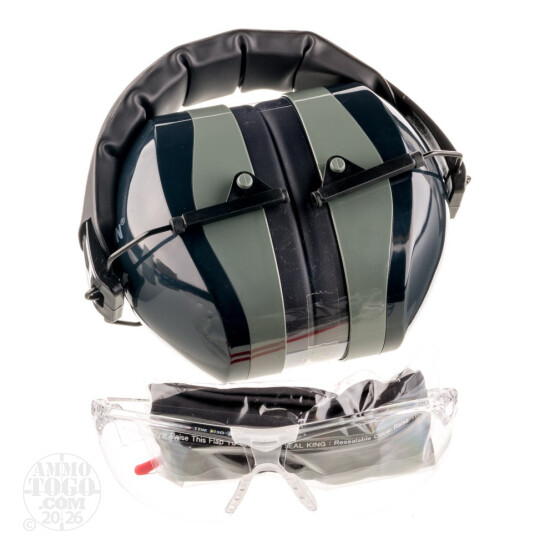 1 - Champion Eyes & Ears Combo Safety Glasses and Earmuff Set