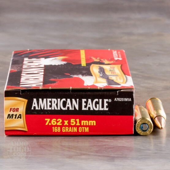 20rds - 308 Win. (7.62x51) Federal 168gr. OTM Ammo