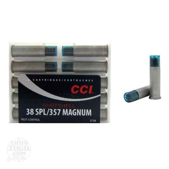 10rds - 38 Special/357 Mag CCI Shotshells