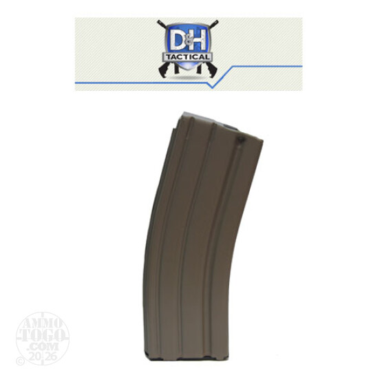1 - D & H Industries AR-15 Aluminum 30rd. Mag Tan