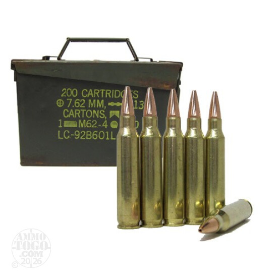 500rds - .223 DRS 68gr. BTHP Match Ammo in Fair .30 Cal Ammo Can