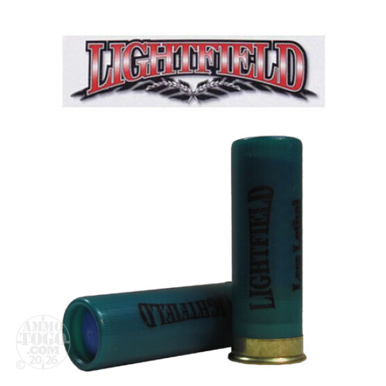5rds - 12 Gauge Lightfield Long-Range Rubber Slug Less Lethal Am