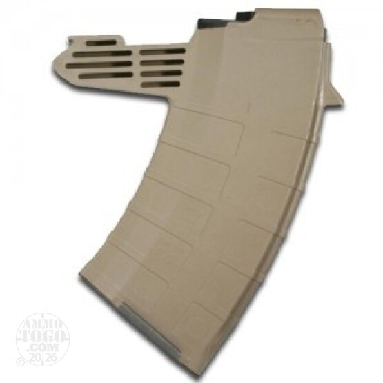 1 - TAPCO SKS Detachable Dark Earth Polymer 20rd. Magazine