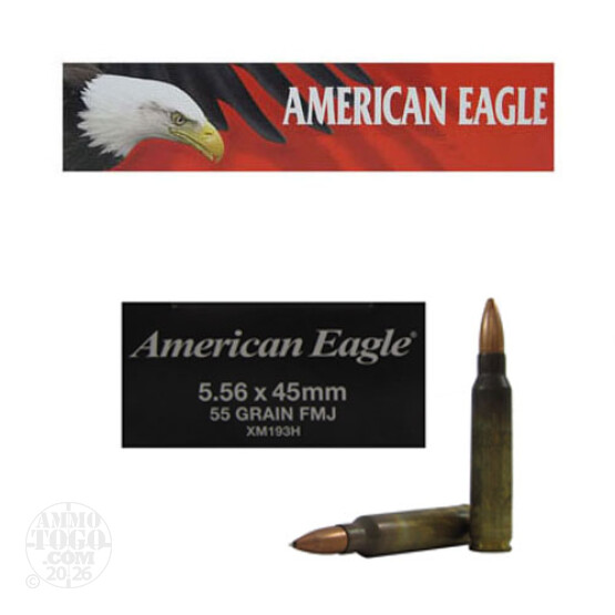 5.56x45 Federal XM193 Ammo In Stock