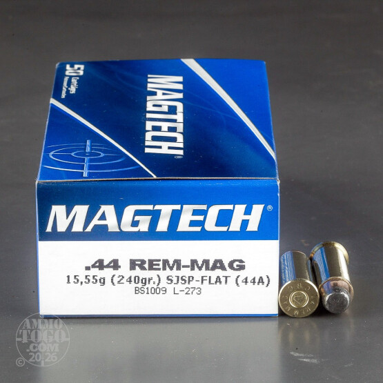 1000rds – 44 Mag Magtech 240gr. JSP Ammo