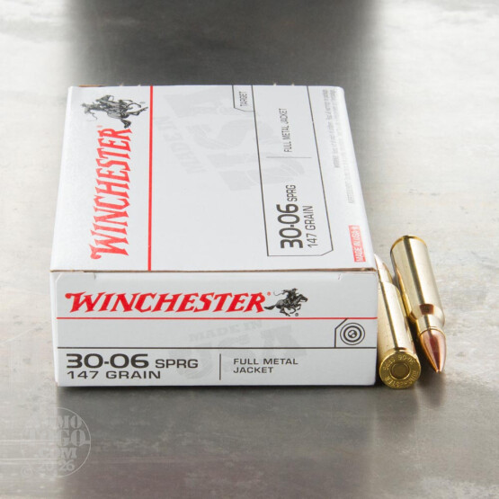 200rds – 30-06 Winchester USA 147gr. FMJ Ammo