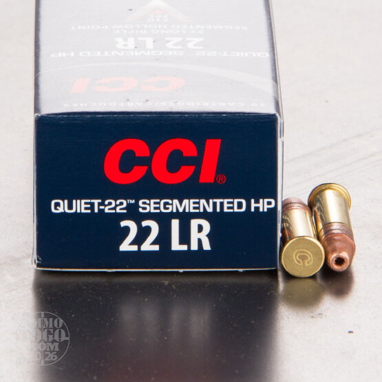 50rds - 22LR CCI Quiet-22 40gr. Sub-Sonic SHP Ammo