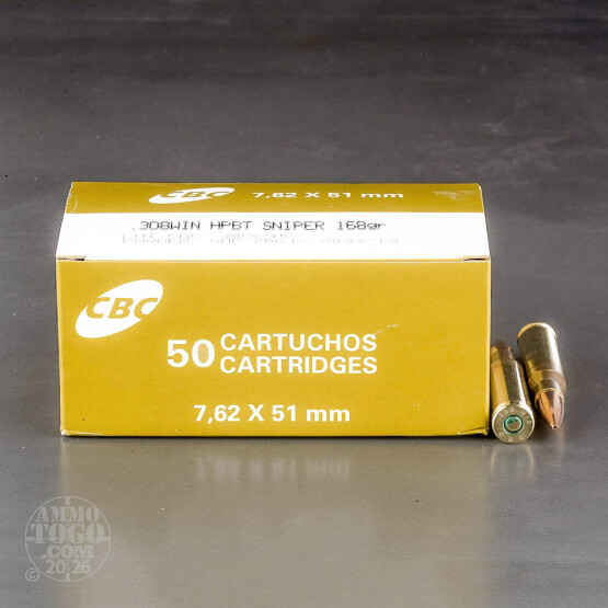400rds – 308 Win Magtech 168gr. HPBT MatchKing Ammo