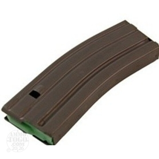 1 - C Products AR-15 30rd. Magazine w/ Green Follower