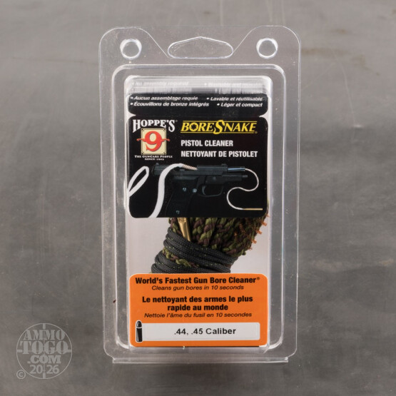 1 - Hoppe's .44 - .45 Caliber Gun Cleaning BoreSnake