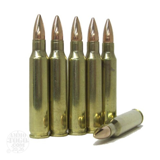 1000rds - .223 DRS 55gr. FMJBT Ammo New Brass