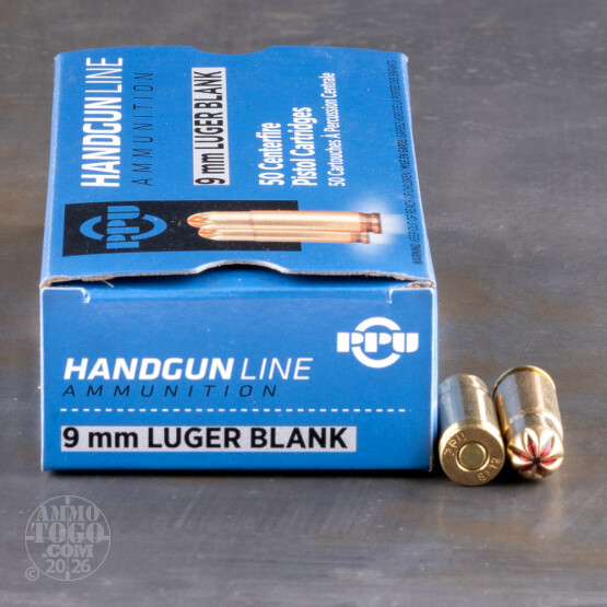 50rds – 9mm Prvi Partizan Blank Ammo