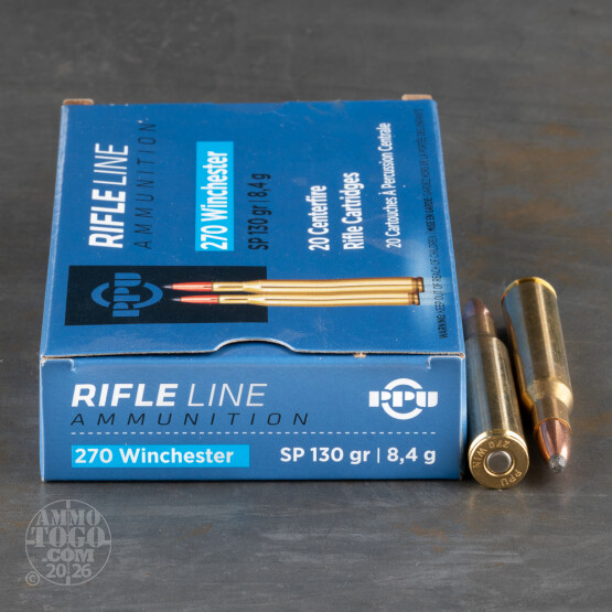 200rds – 270 Win Prvi Partizan 130gr. SP Ammo
