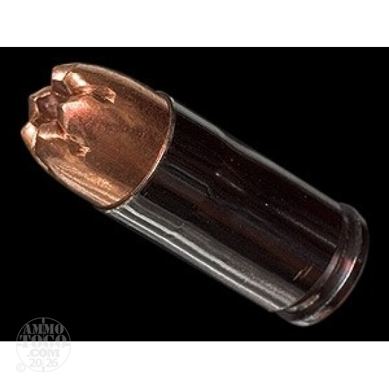 6rds - 9mm Extreme Shock 124gr. Fang Face Hollow Point Ammo
