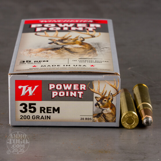 20rds - 35 Rem. Winchester 200gr. Super-X Power Point Ammo