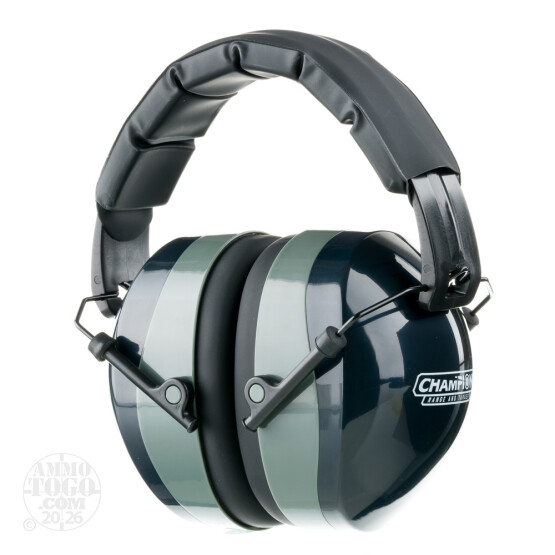 1 Pair - Champion Black 27 NRR Passive Earmuffs