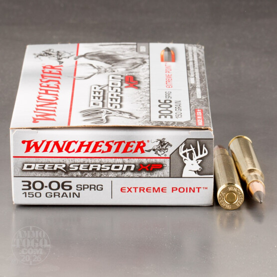 200rds – 30-06 Winchester Deer Season XP 150gr. Extreme Point Ammo