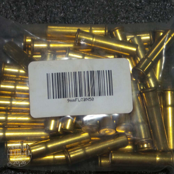 50rds - 9mm Rimfire Flobert - Mixed Brass Cased Ammo