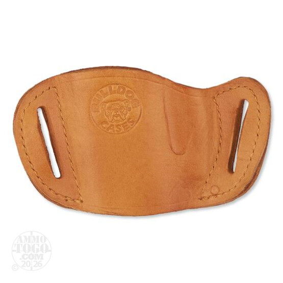 1 - Bulldog Tan Leather Holster Large