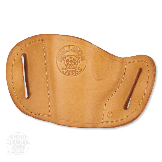 1 - Bulldog Tan Leather Holster Small Right Hand