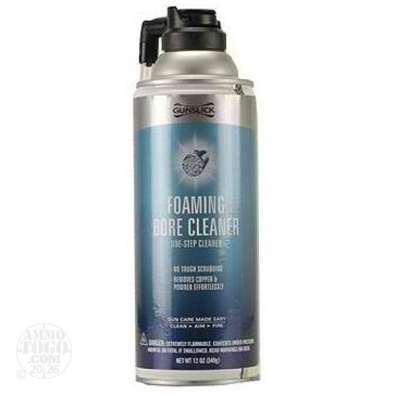 1 - Gunslick Foam Bore Cleaner - 12 oz Aerosol Can