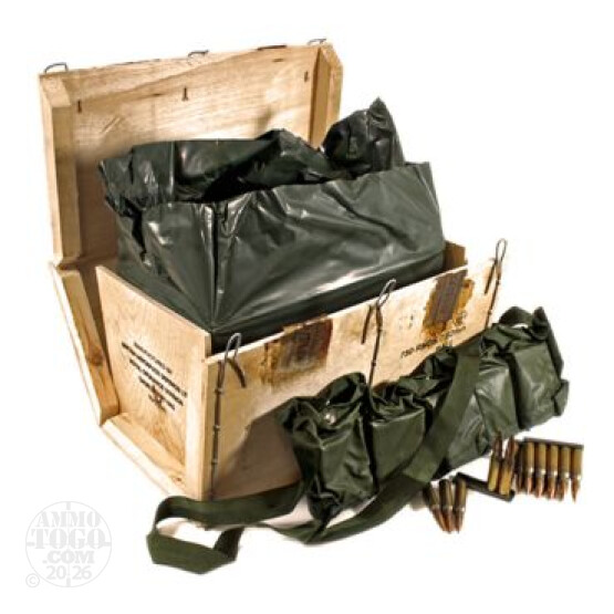 750rds - .308 / 7.62 NATO Radway Green 145gr. FMJ Ammo