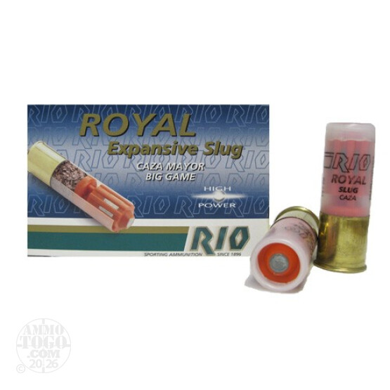 10rds - 12 Gauge Rio 2 3/4" 1oz. Expansive Frangible Slug