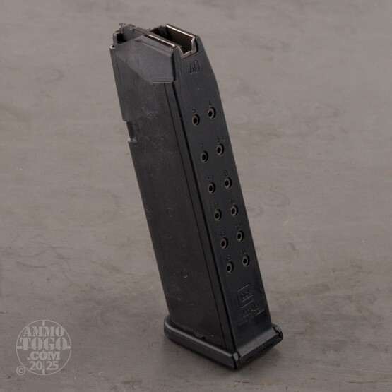 1 - Glock G22/24/35 15rd Black Magazine *LE TRADE-IN*