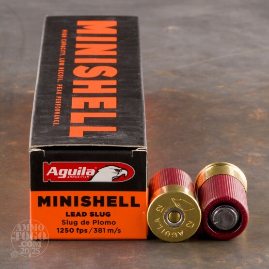 500rds - 12 Gauge Aguila Mini-Shell Slug Ammo