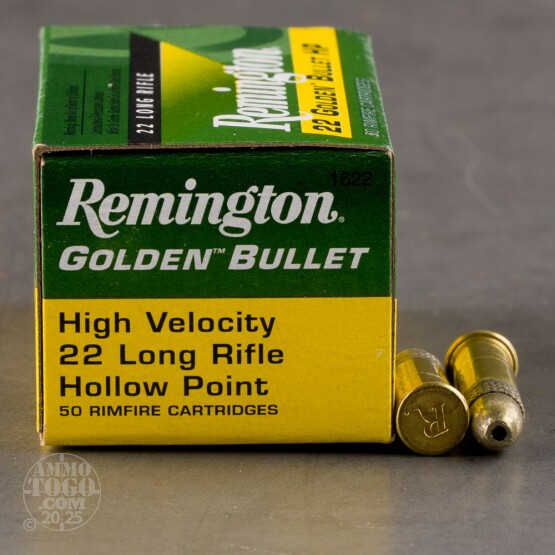 20rds – 22 LR Remington Golden Bullet 36gr. CPHP Ammo