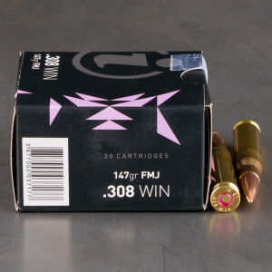 1000rds – 308 Win Igman 147gr. FMJ Ammo