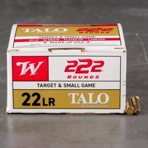 2220rds – 22 LR Winchester TALO 36gr. CPHP Ammo