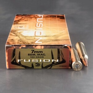 20rds - 7mm Rem Mag Federal Fusion 150gr. SP Ammo