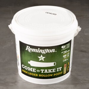 1000rds – 9mm Remington UMC 115gr. JHP Ammo