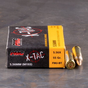 1000rds – 5.56x45 PMC X-TAC 55gr. FMJBT Ammo