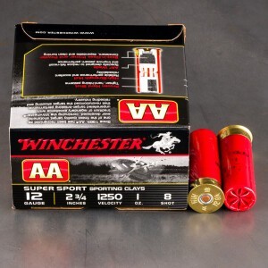 250rds – 12 Gauge Winchester AA 2-3/4" 1oz. #8 Shot Ammo
