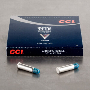 20rds - .22LR CCI #12 Shot Shotshells