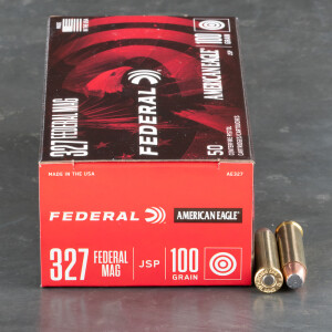 50rds - 327 Federal Magnum Federal American Eagle 100gr. Soft Point Ammo