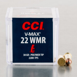 2000rds – 22 WMR CCI 30gr. V-MAX Ammo