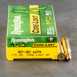 200rds – 30-30 Remington Core-Lokt 170gr. HP Ammo