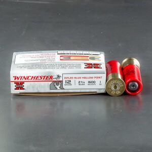 250rds – 12 Gauge Winchester Super-X 2-3/4" 1oz. HP Rifled Slug Ammo