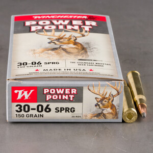 20rds - 30-06 Winchester 150gr. Super-X Power Point Ammo